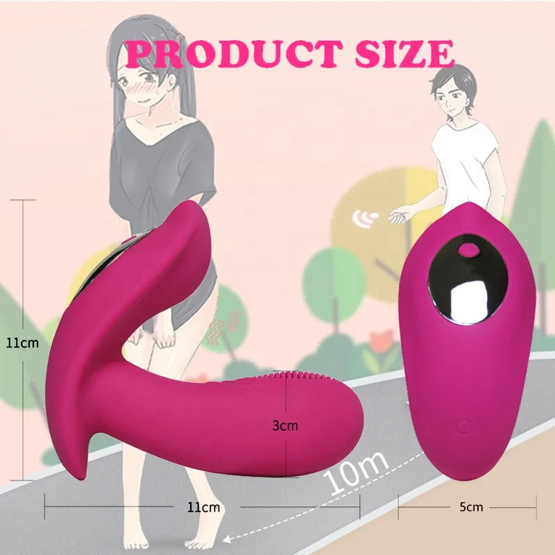 Wearable Dildo Vibrators for Women Remote Control Vibrator Female G-spot Clitoris Masturbators Sex Toys for Women 18 Sex Shop