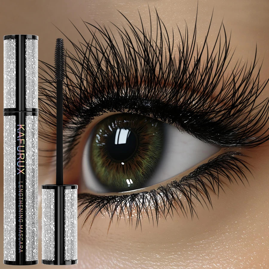 1PC 5D Black Lengthening Mascara Eyelashes Extension Eye Lashes Brush Beauty Korean Makeup Long-wearing Cosmetic Gift Waterproof