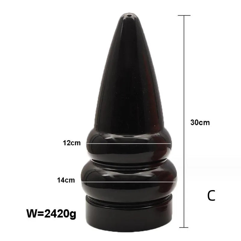 Giant Anal Plug Dildo Large ButtPlug Prostate Massager Fisting Big Dick Anus Dilator Adult Sex Toys for Men Women Masturbator 18