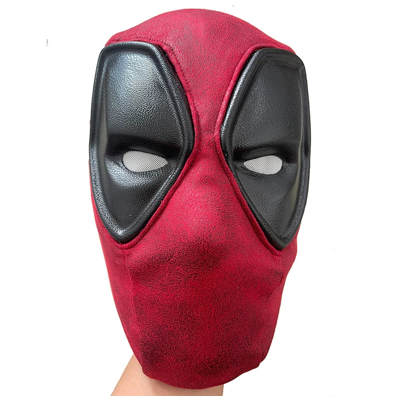 Halloween Superhero Deadpool Mask Faceshell Cosplay Thanksgiving Day Masquerade Adult Carnival Deadpool Headgear Costume XMAS