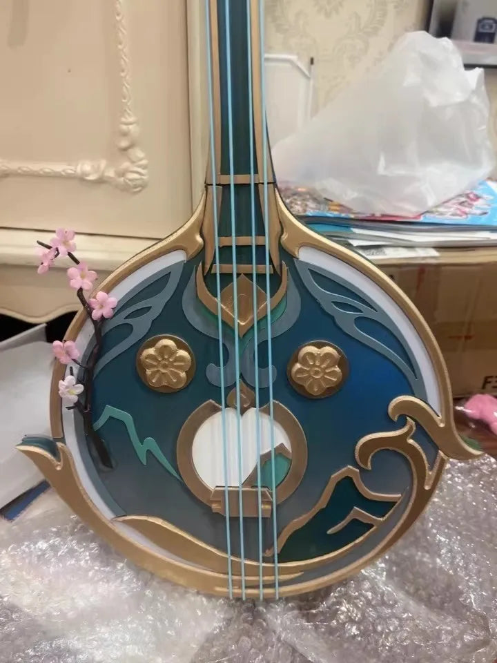 Game Ruan Mei Honkai: Star Rail Armweapons, Pipa, Qin, Broken Iron Cosplay Props Anime Halloween Christmas Party Costumes Wig