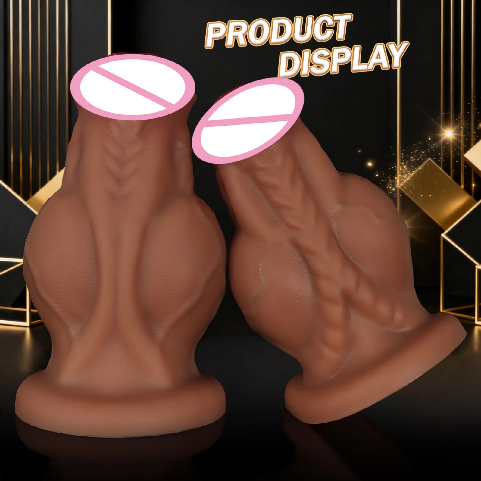 Huge Monster Dildo Knot Dildo Big Penis Sex Toys Women Gay Silicone Suction Cup Dilator Anal Adult Products Vagina Stimulation