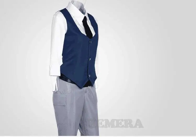 Anime Assassination Classroom Shiota Nagisa Cosplay Costumes Wig Tie Vest Halloween Christmas Party Uniform Unisex Daily Leisure