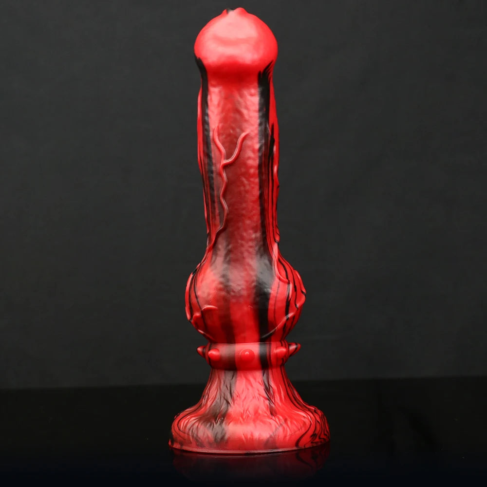 Soft Realistic Dog Dildos Huge Penis With Suction Cup Big Butt Plug Giant Monster Cock Dick Adult Sex Toy Supplies For Men Women