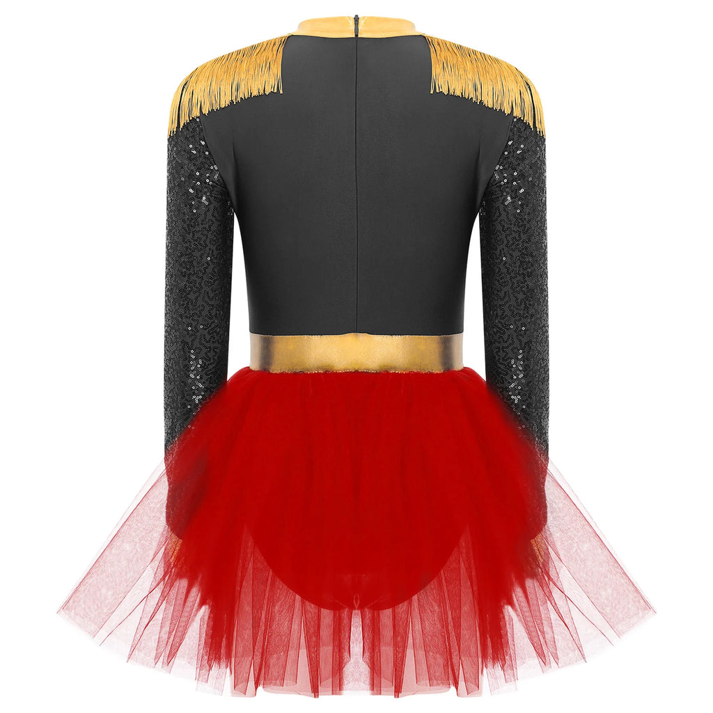 Womens Circus Ringmaster Halloween Cosplay Costume Glitter Lion Tamer Director Uniform Circus Majorette Carnival Clown Clothings