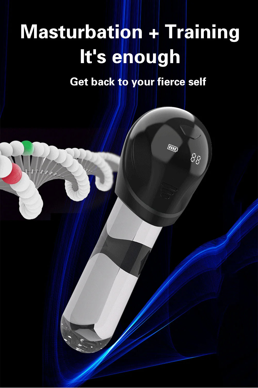 Glans Vibrator Penis Enlargerment Trainer Vibrator Masturbators for Men 10 Speeds Glans Stimulater Massager Adult Sex Toys