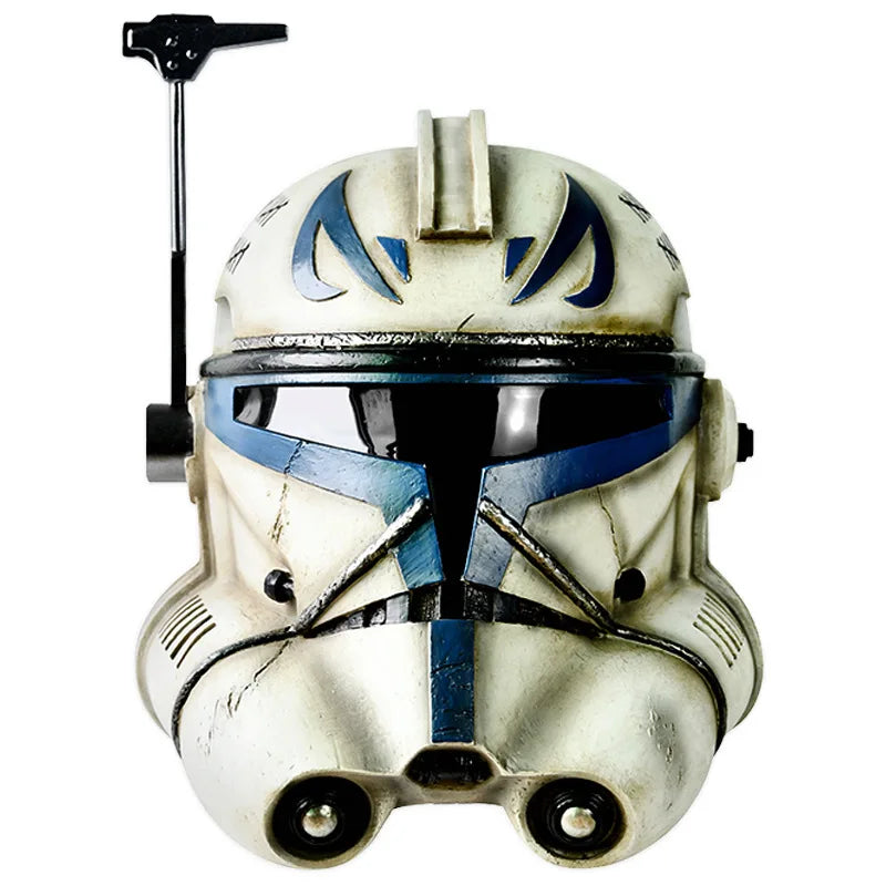 SW Cosplay Captain Rex Helmet Mask for Man Resin Material Full Head Halloween Mask Masquerade Carnival Party Props for Adult