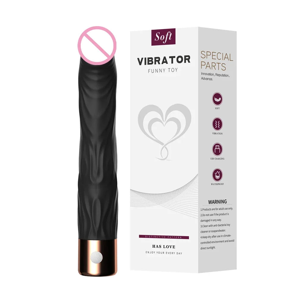 Realistic Dildo Vibrators 10 Powerful Vibration Clitoral G Spot Stimulator Vagina Female Mastrubation Sex Toys for Adult Couples