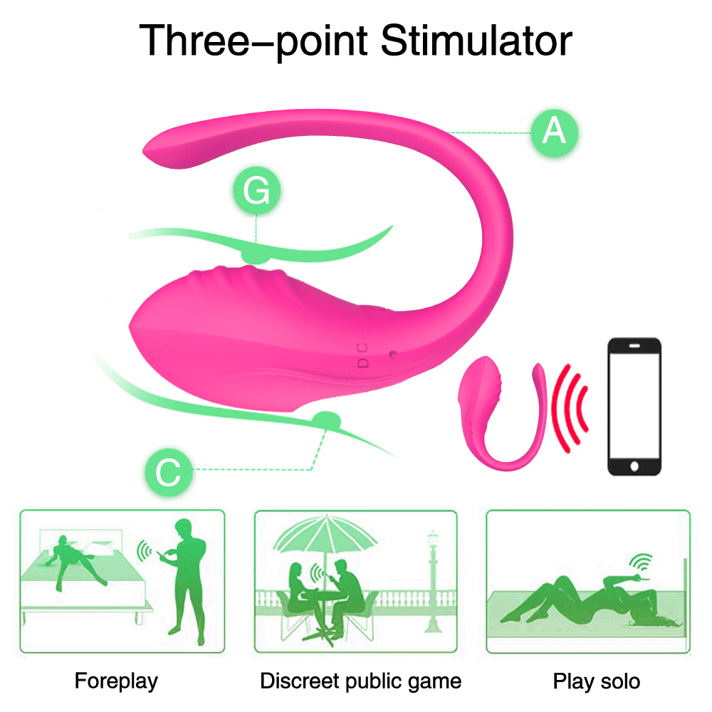 APP Remote Control Vibrator Clitoral G Spot Stimulator Wearable Anal Massager Vibrating Egg Female Panties Sex Toys for Adults