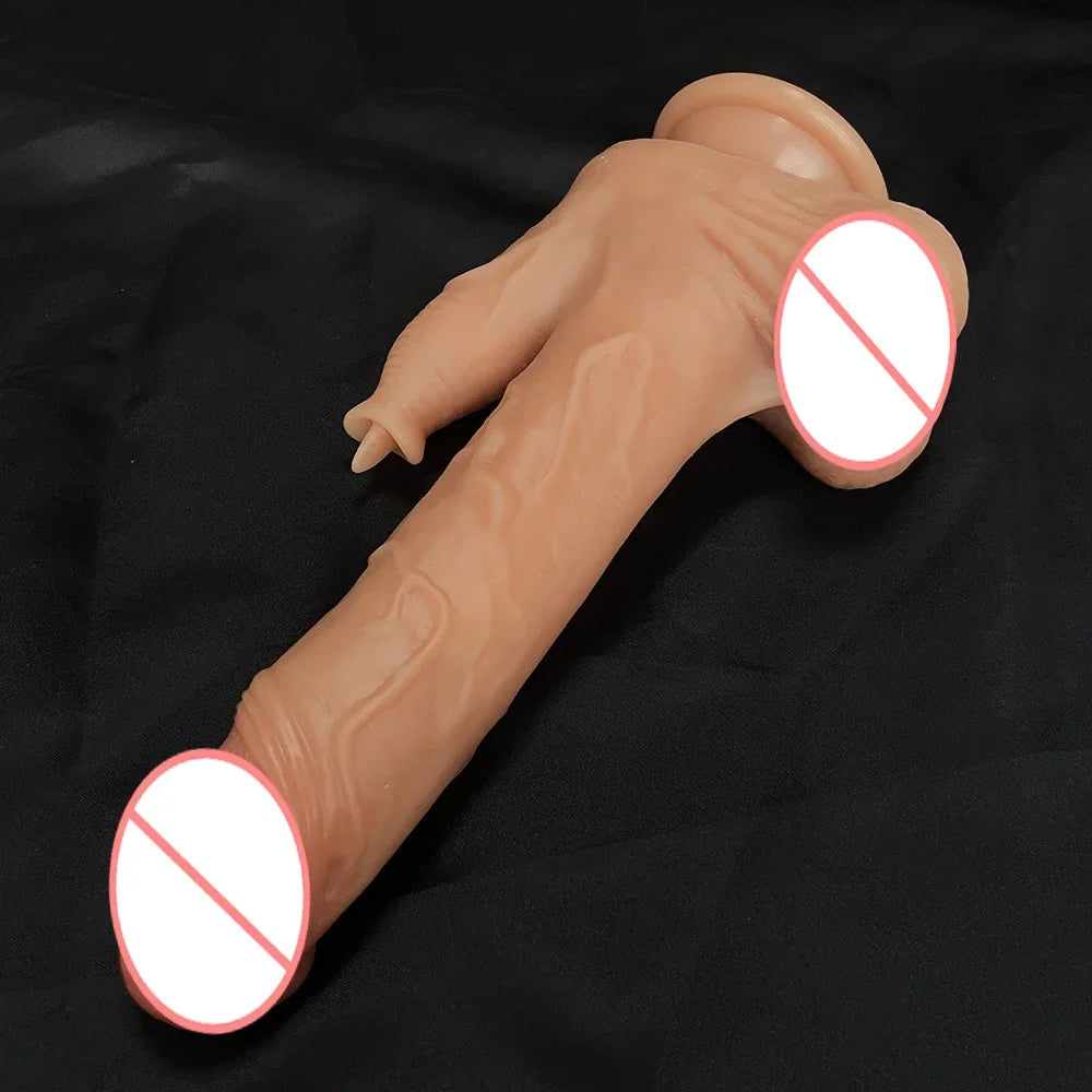 Realistic Dildo Vibrator for Women Sex Toys Heating Big Cock Remote Control Penis Telescopic Vibrators Female Stimulator Machine