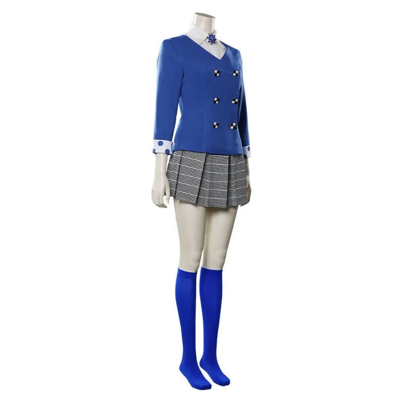 Women's Veronica Sawyer Cosplay Costume Outfits Halloween Heathers the Musical Costume Skirt Suit