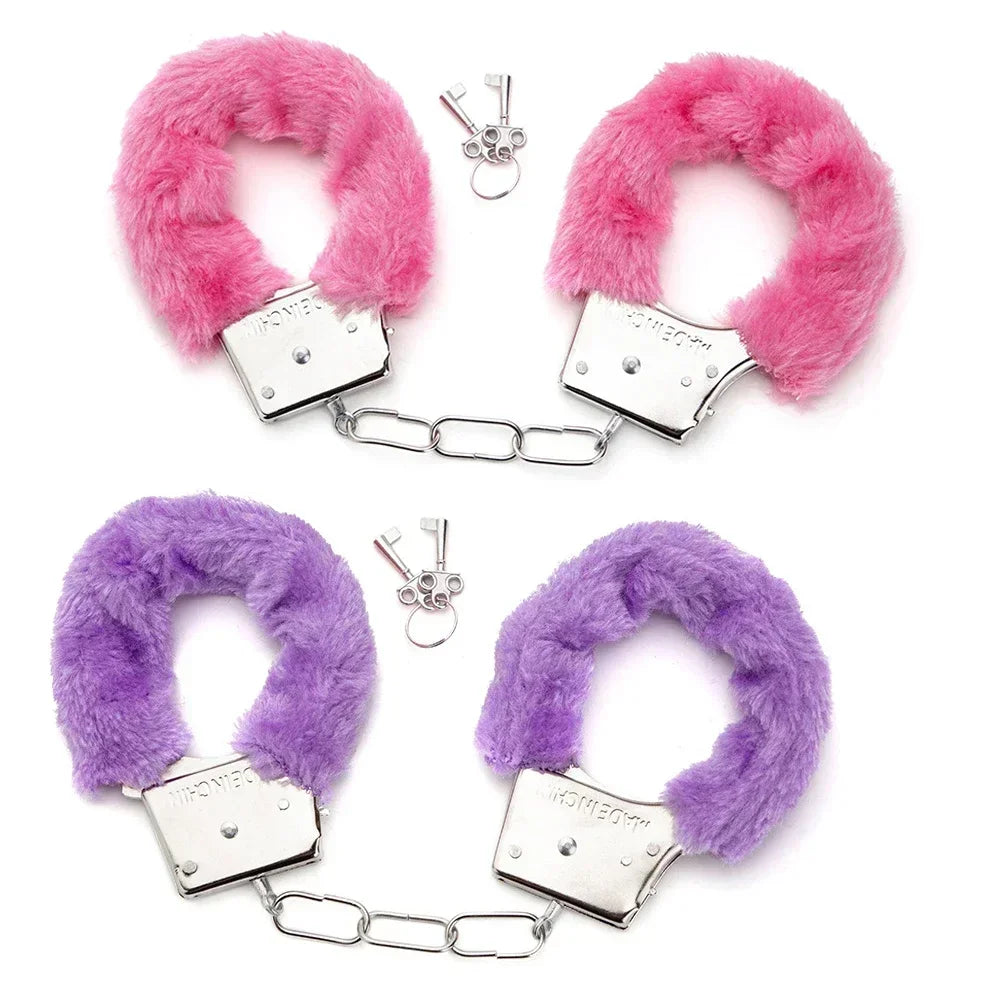 Erotic Accessories Sex Toys 2pc BDSM Bondage Handcuffs for Restraints Cuffs Fetish Adult Couples Games Juguetes Sexuales Gift