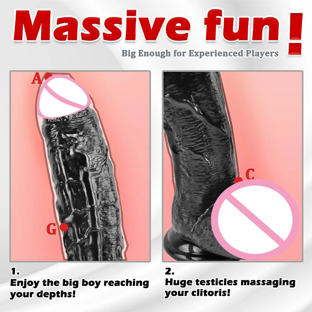 Realistic G-Spot Dildo Long Penis Anal Dildos Adults Sex Toys for Women Man Strapon Dick Vagina Stimulator BIg Cock Anal