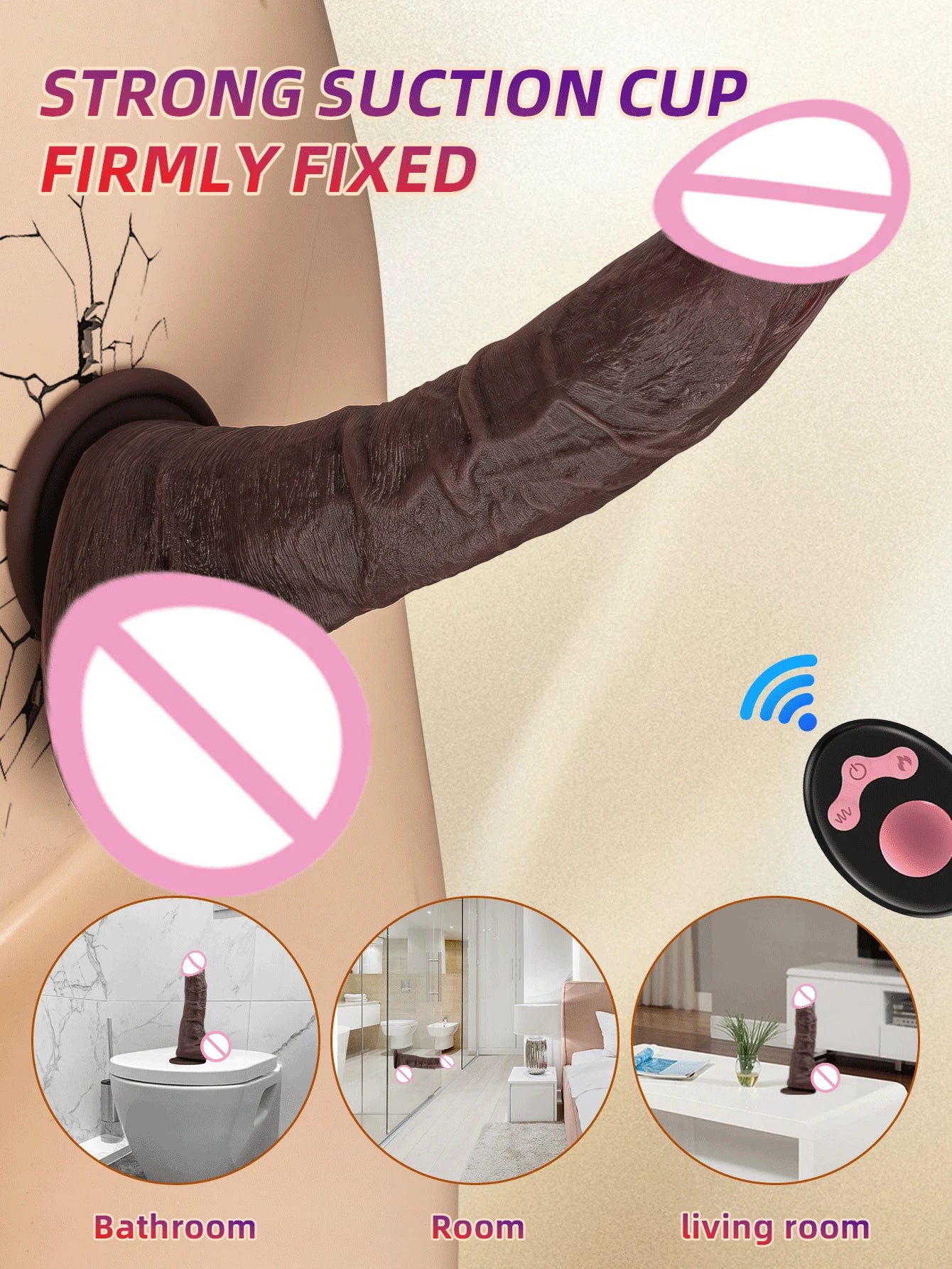 Telescopic Vibrator Dildo Heating Realistic Big Penis Female Vagina Massager Anal Plug Masturbator Sexy Adult Sex Toys For Women