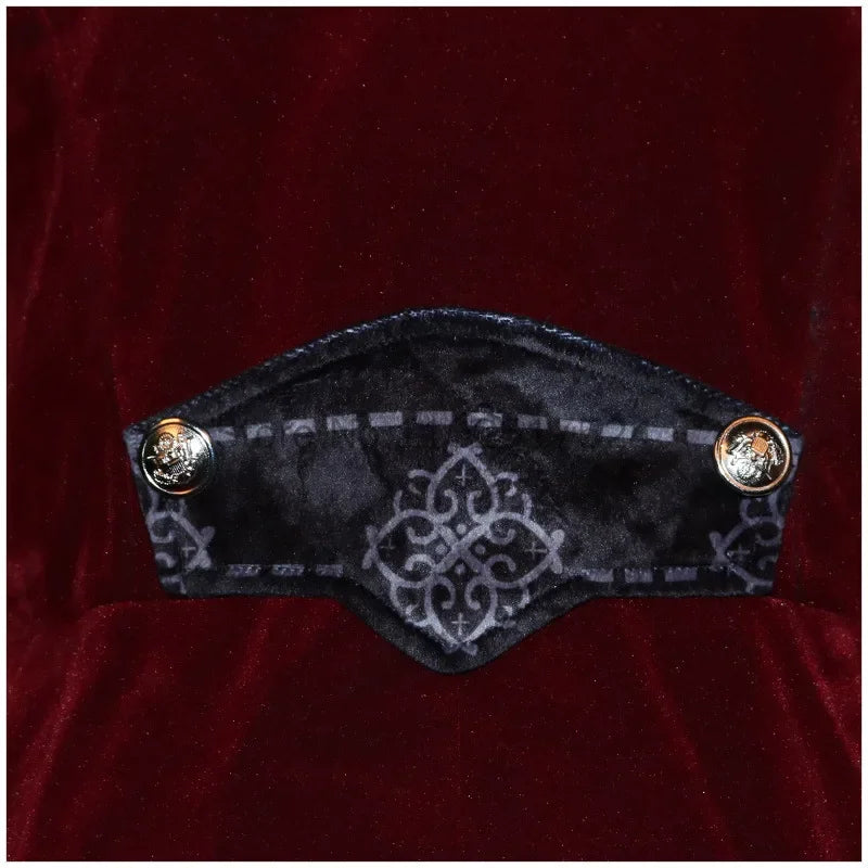 2025 Steampunk Women Men Medieval Dress costume Velet Stand Collar Tailcoat Gothic Vampire Cosplay Jacket Coats S-5XL
