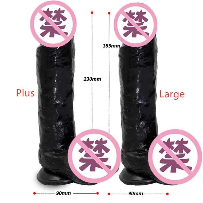 Big Vibrator Sex Toys Men Huge Realistic Dildos Soft Flesh Sex Toy Silicone Realistic Dildo for Women and Men