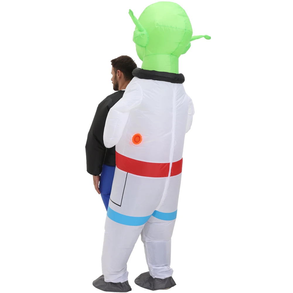New Alien Inflatable Costume Anime Suits Dress Mascot Purim Halloween Christmas Party Cosplay Costumes for Kids Adult