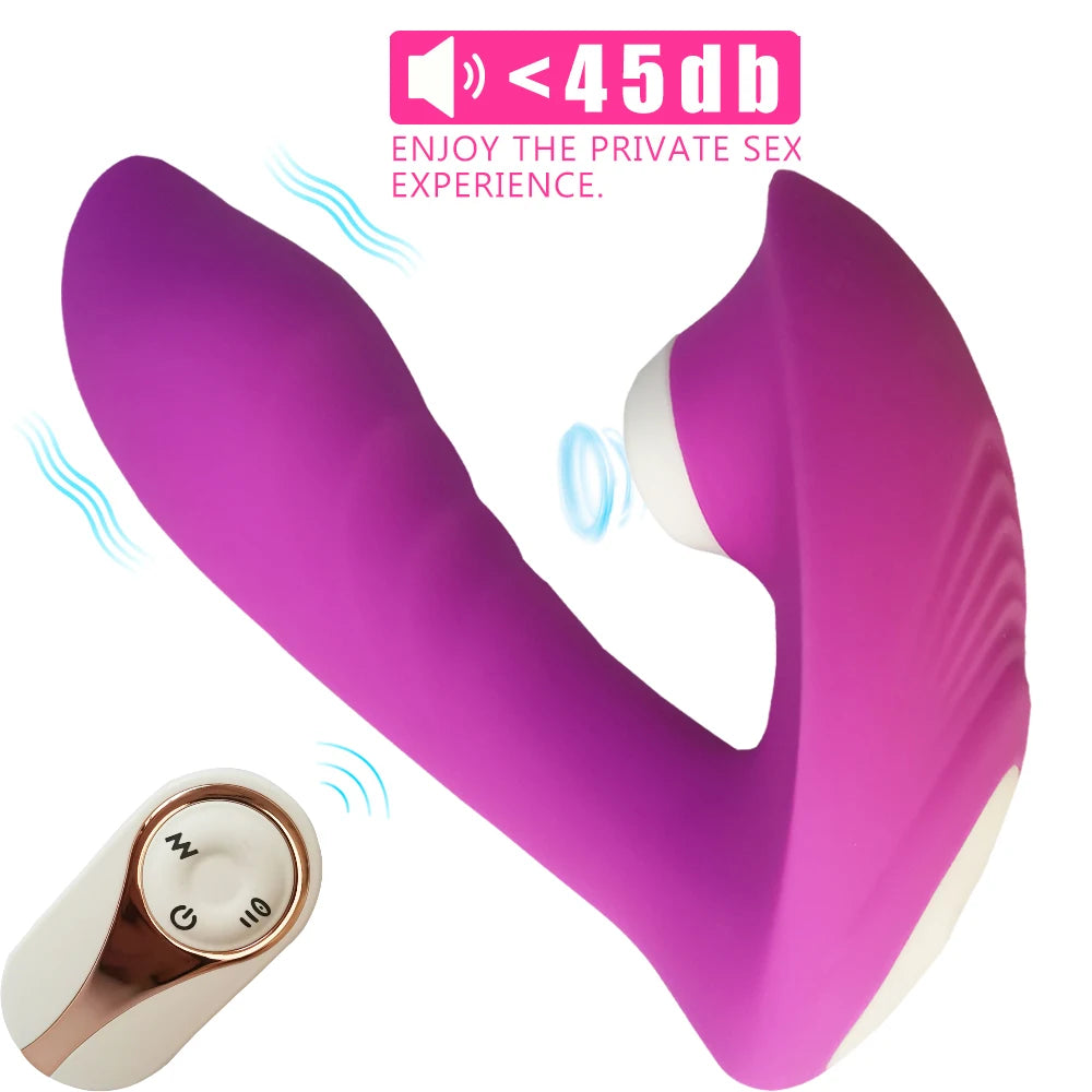 Remote Control Double-headed Vibrator for Women Dildo Clitoris G Spot Dildos Stimulator Sex Toys Adult Products Orgasm Masturbat