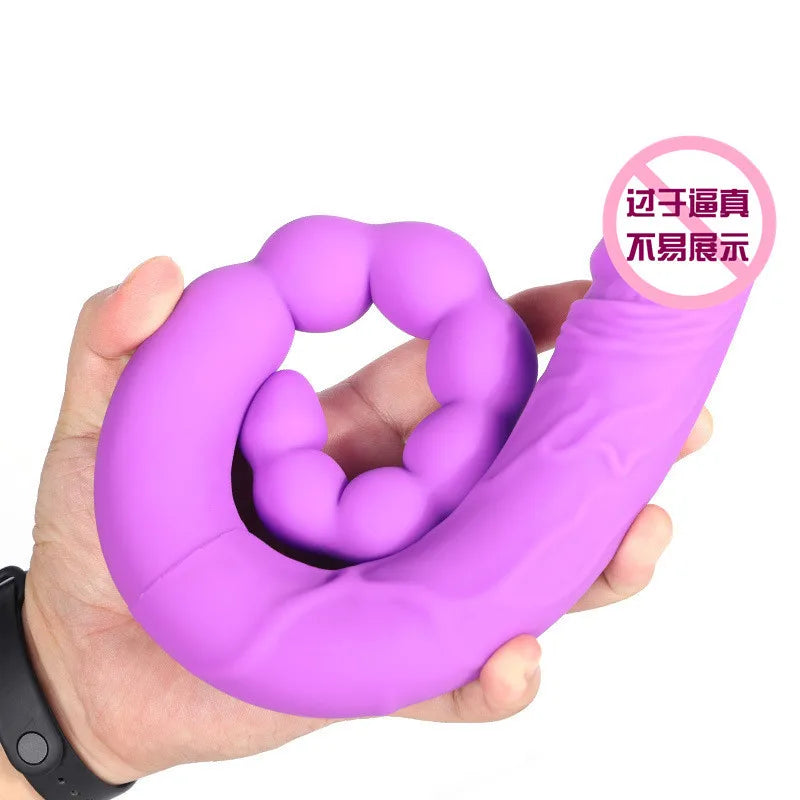 50CM Double Dildos Big Penis Vaginal Anal Plug Artificial Genitals SexToys for Couples Lesbian Masturbation Anus Dilators Toy