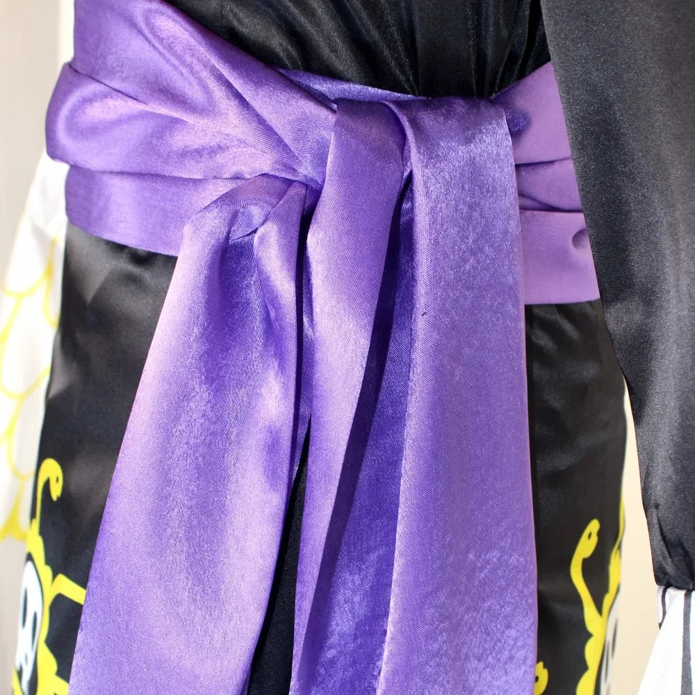 Anime Boa Hancock Cosplay avec cape Boa robe Costume marin Costume Boa Hancock Cosplay Costume taille personnalisée robe no