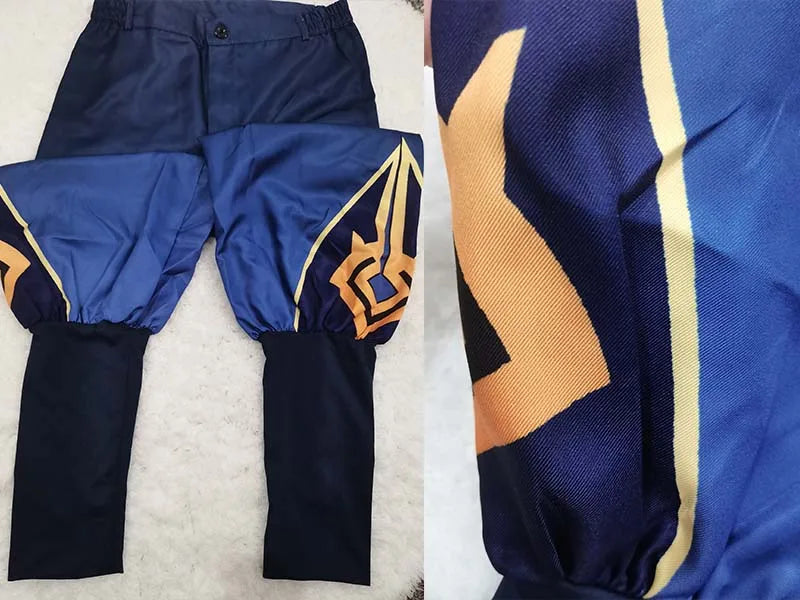 Xiao Cosplay Costume Cosplay Anime Xiao Full Set Xiao Wig Mask Tattoo Sticker for Halloween Outfits