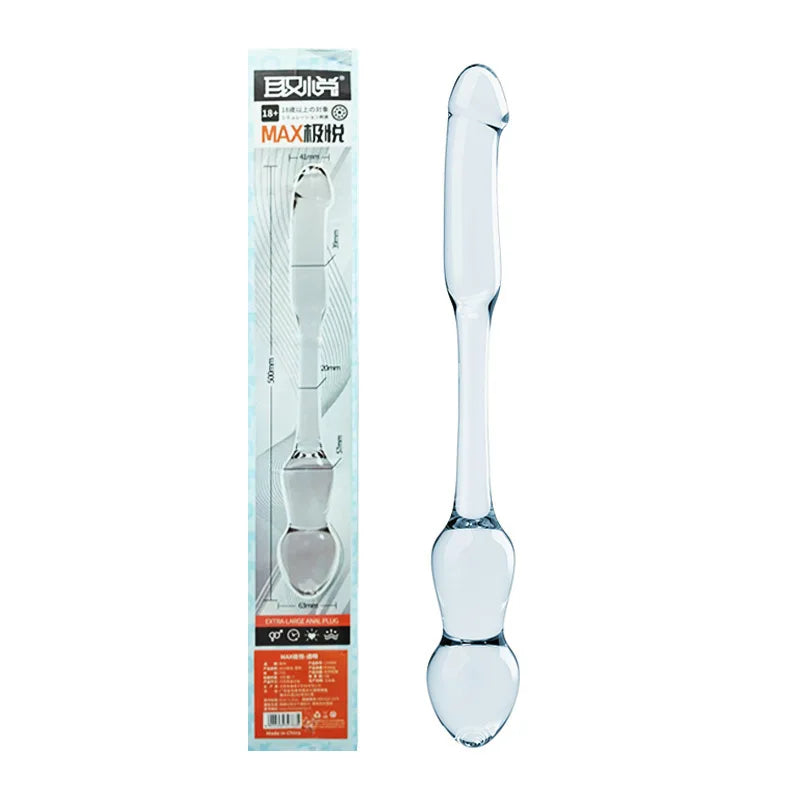 2 Big Sexy Plugs Funny Adult Giant Analplug Adult Large Butt Plug Toys Sex Toys Anal Sex Toys Long Anal Dildo for Women Men Huge