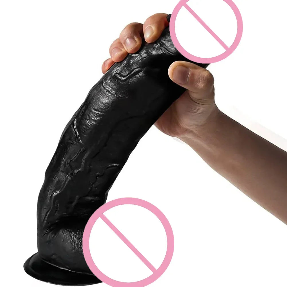 11.8 inch Dildo Phallus Huge Large Realistic Dildos Silicone Penis With Suction Cup G Spot Stimulate Toys For Woman Dropshipping