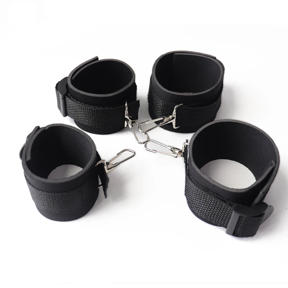 Adult Games Erotic Sex Toys For Woman Men Couples Slave Handcuffs Nylon BDSM Equipment Bondage Restraints Fetish Sex Products
