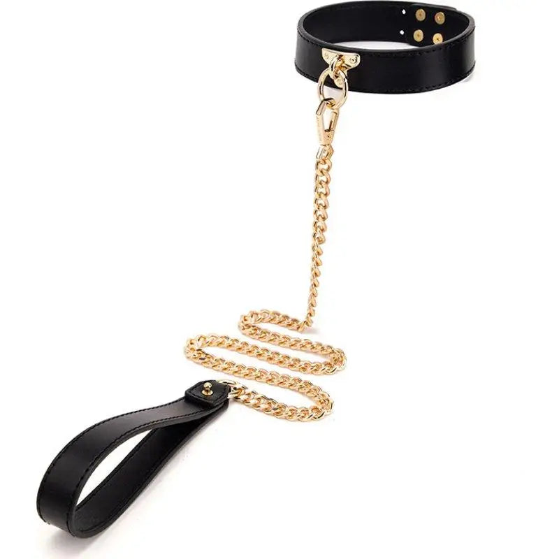 Role-playing Props PU Leather Collar Whip Flirting Mouth plug Handcuffs Sex toys for Women Men Couple Adult Games Sex Toy