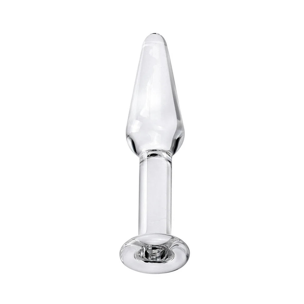 Glass Anal Beads Butt Plug Female Masturbator Sex Toys Adult for Women Men Anus Dilator Prostate Massager Hard Dildos