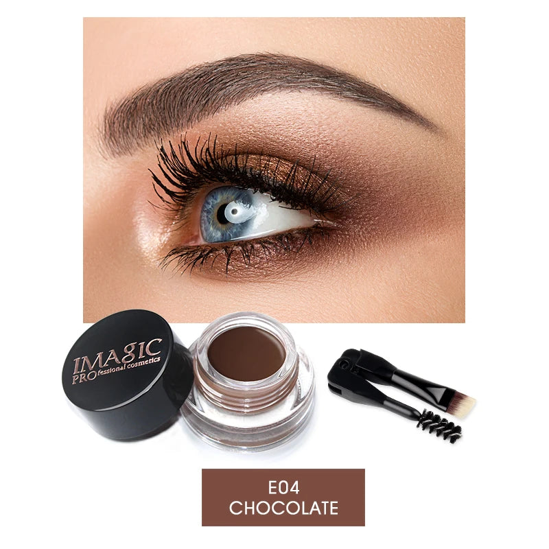 IMAGIC professional eyebrow waterproof long-lasting makeup eyebrow cream gel cosmetics