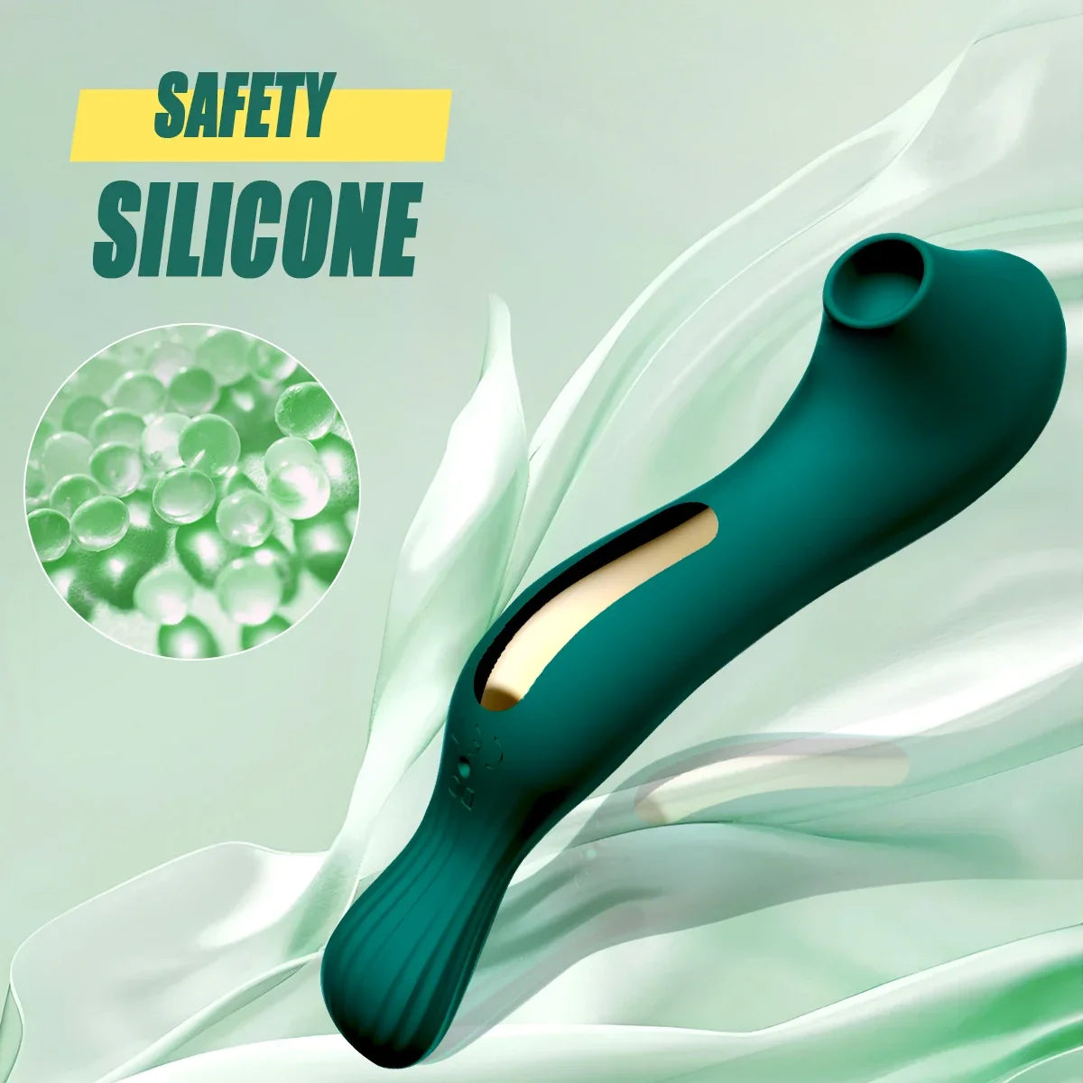 Vibrating Dildo 2 IN 1 Powerful Mode Female Sucking Vibrator Vagina Massager G-Spot Clitoris Nipple Stimulator Sex Toy for Women