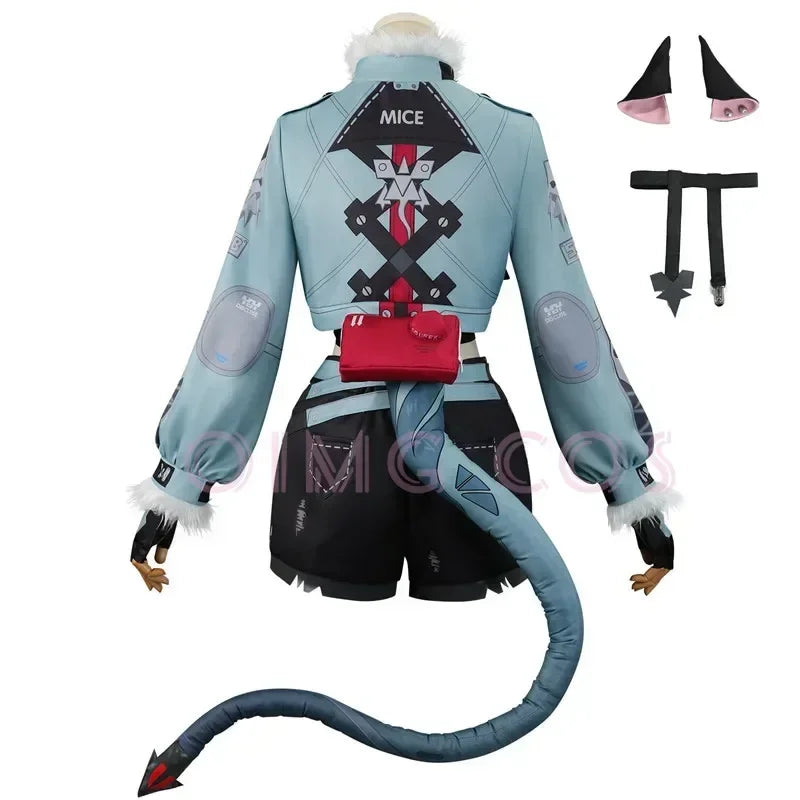 Zenless Zone Zero Jane Doe Adult Cosplay Carnival Anime Uniform Halloween Party Masquerade Women's Game Costume