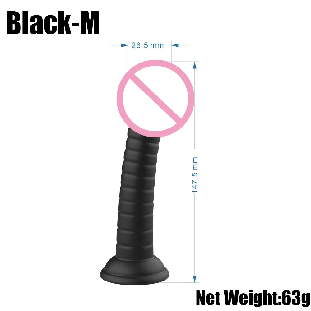 Realistic Dildos For Women No Vibrator Sex Toys Couples Crystal Jelly Mini Penis Vagina Anal Butt Plug Female Masturbation 4Size