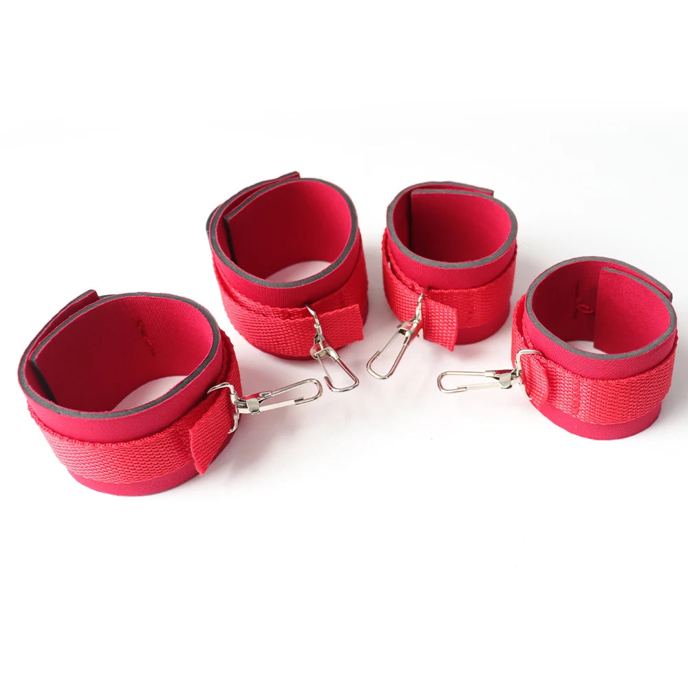 Adult Games Erotic Sex Toys For Woman Men Couples Slave Handcuffs Nylon BDSM Equipment Bondage Restraints Fetish Sex Products