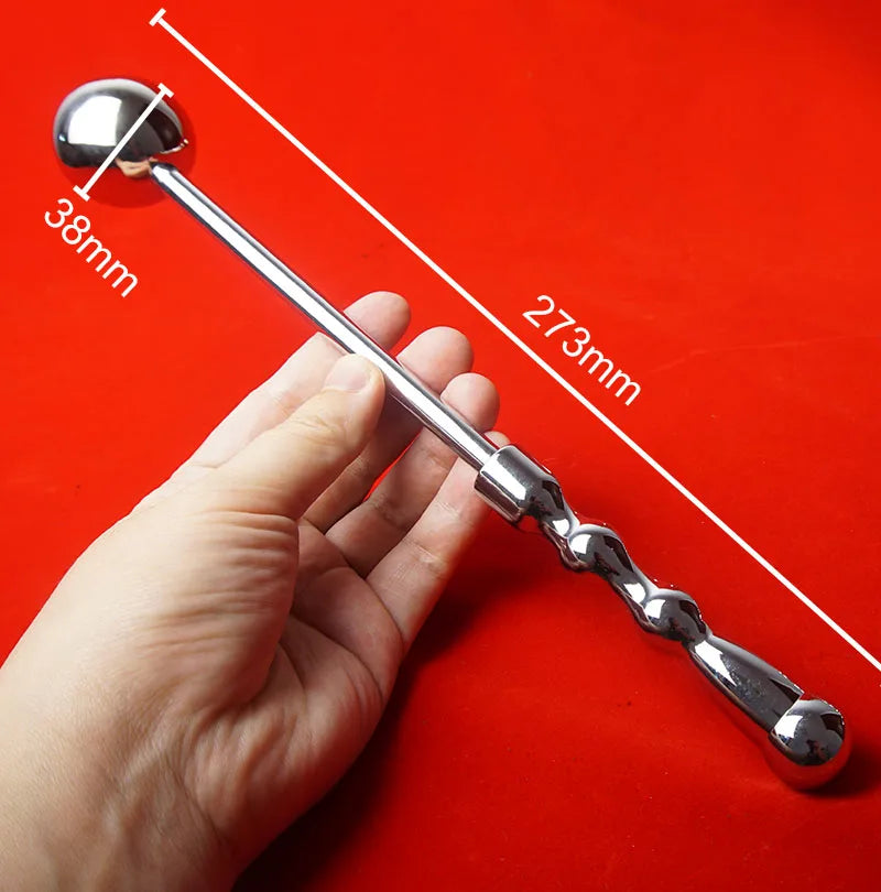 Stainless Ass Ball Rod Butt Plug Vaginal Training,Prostate Massage Dildo Anal Sex Toy,Stainless Steel Analplug Buttplug Butplug