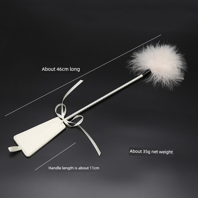 [Aholic Sink] a Variety of Chicken Feather Ostrich Feather Stick Scratch an Itch Funny Cat Toy Stick