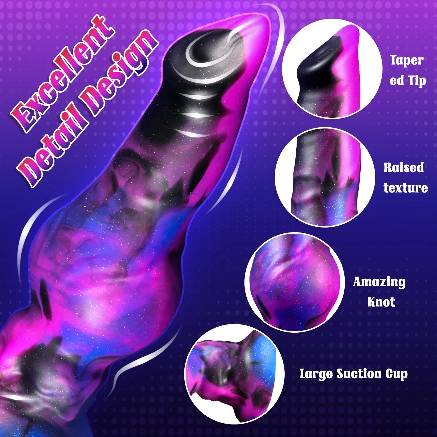 Realistic Dog Dildo Big Butt Anal Plug Vaginal Masturbation Adult Sex Toy Suitable For Male And Female Huge Monster Horses Penis