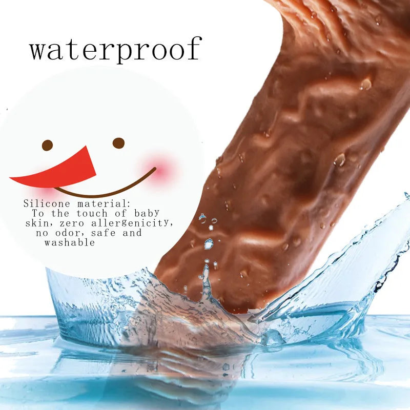 Realistic Dildo Vibrator Penis Telescopic Massager vibrating female Remote Control Masturbation Big Dick Anal Adult Sex Toys