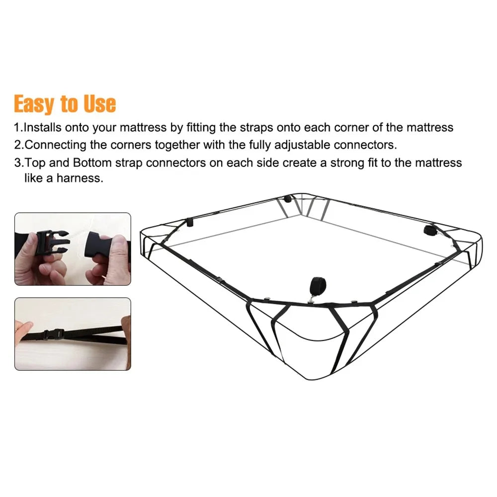 BDSM Flirting Sextoy Bed Restraint Set Couple Sex Toys Bondage Handcuff Kit Adult Game Tool Erotic Tie Downs Arm Ankle Restrict