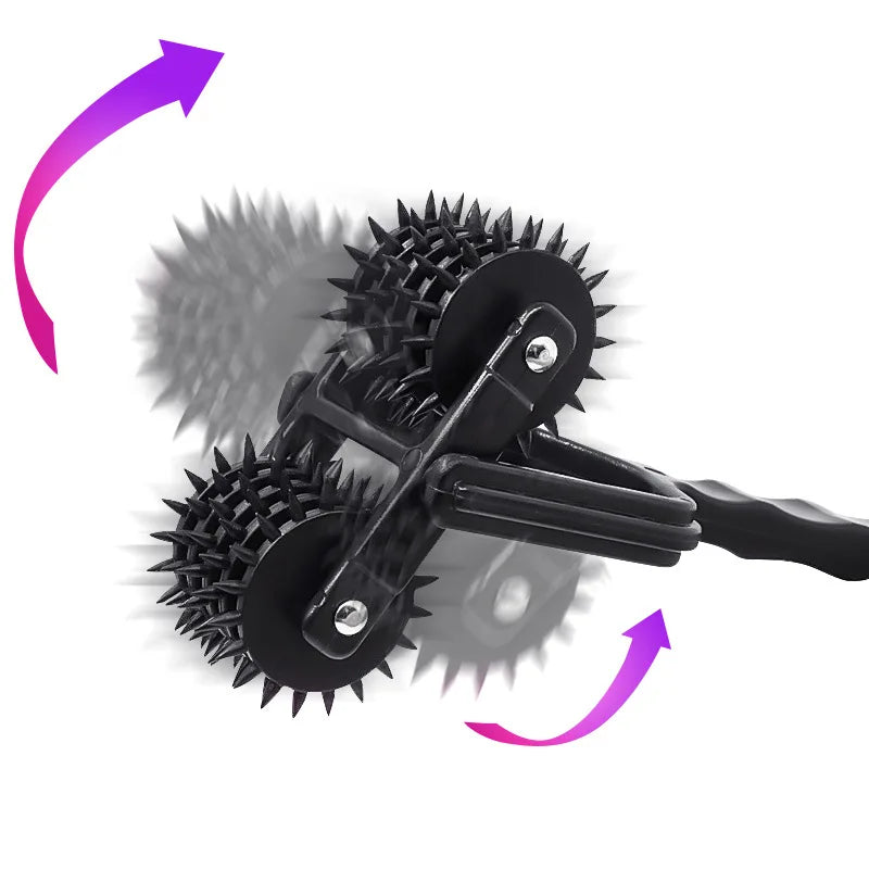 BDSM Slave Fetish Adult Games Body Nipple Labia Massage Stimulator Sex Toys for Couples Pin Wheel Gear Roller Erotic Flirt Tools