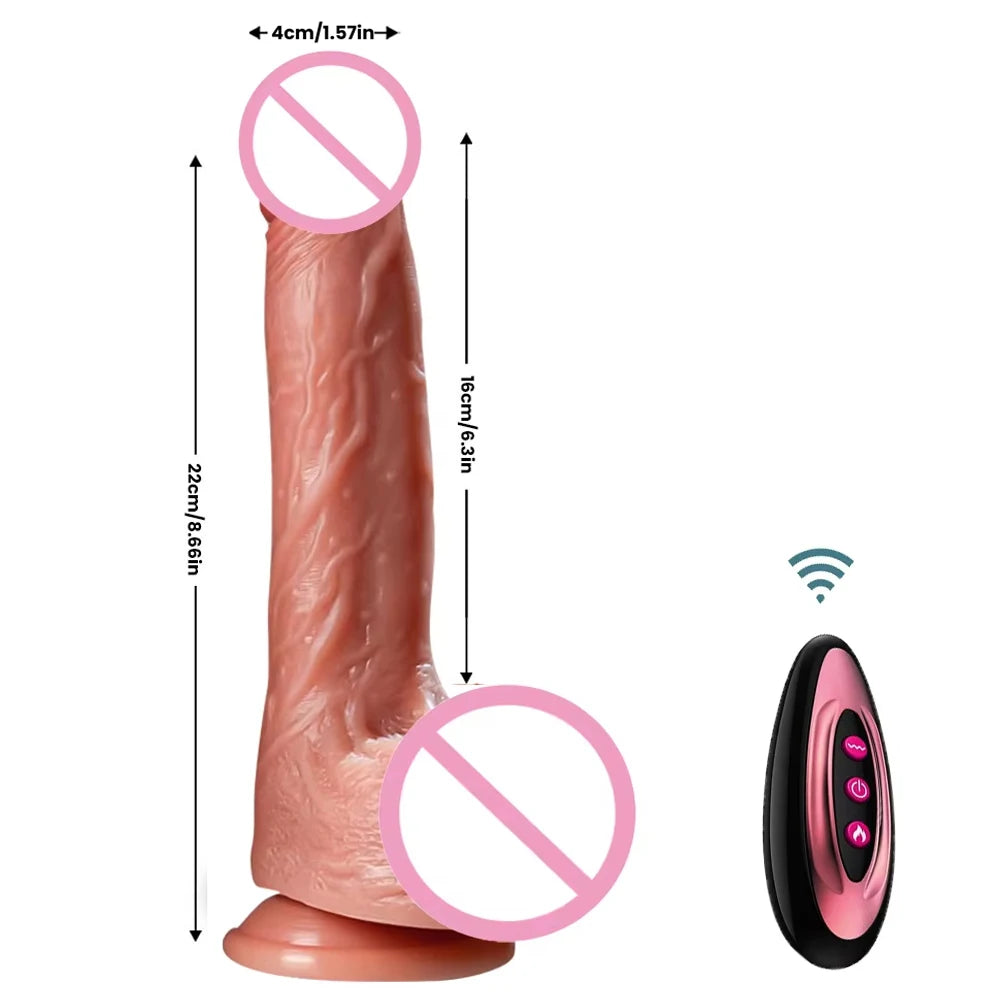 Realistic Dildo for Women Sex Toys Telescopic Vibrator with Female Stimulator Dildos Vibrators Big Penis Anal Dildo Vibrator