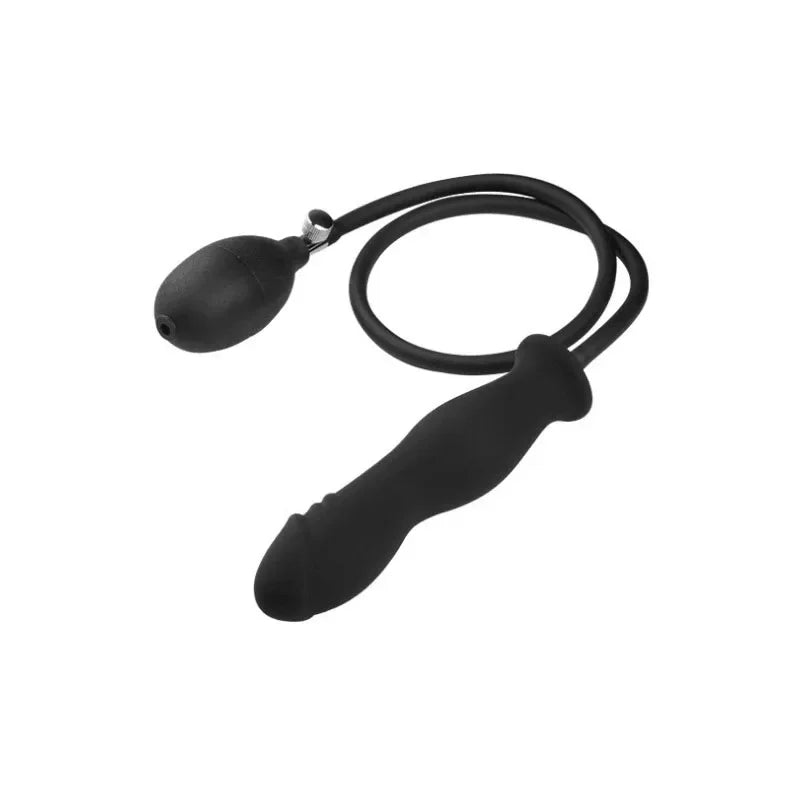 Inflatable Anal Dildo Plug Expandable Butt Plug with Pump Sex Toys for Women Men Anal Dilator Massager Adult Products Silicone