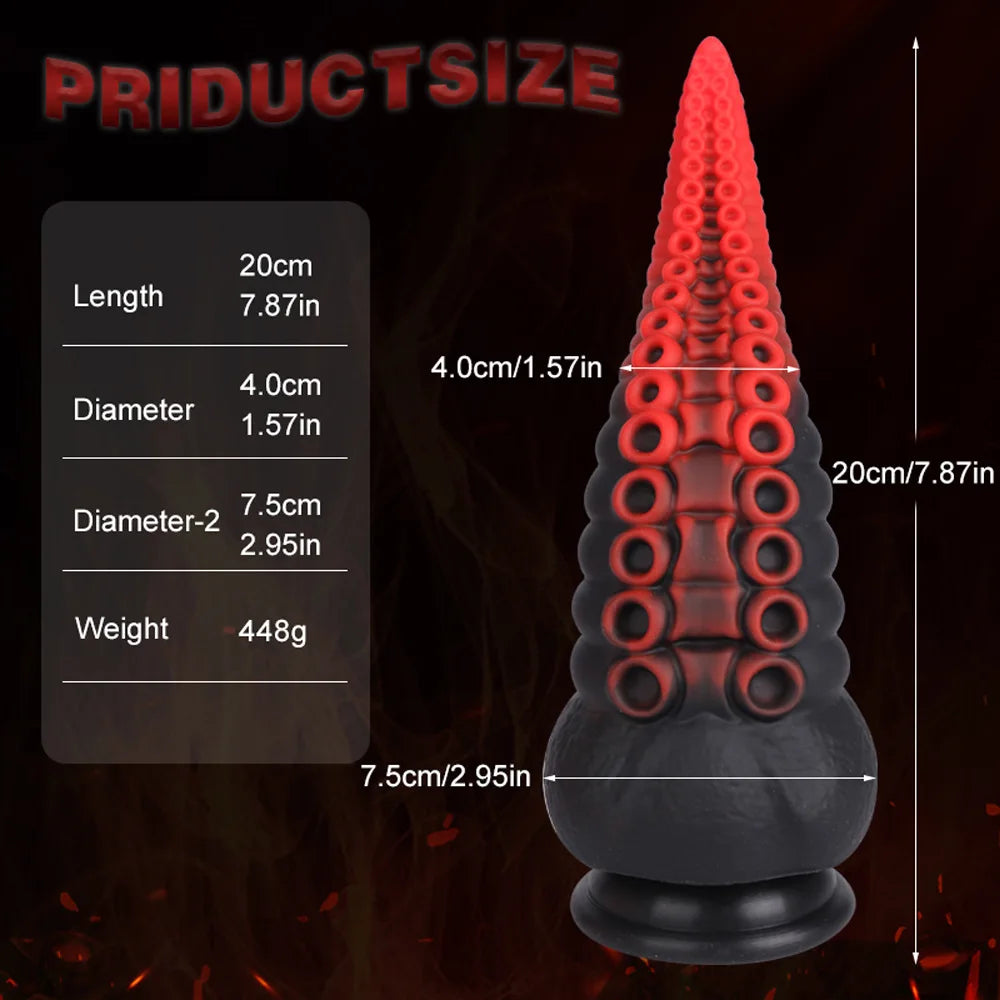 Huge Monster Animal Dildo Lesbian Anal Toys Suction Cup Artificial Penis  Vaginal Dildos Sex Toy for Women Adult  Big Buttplug