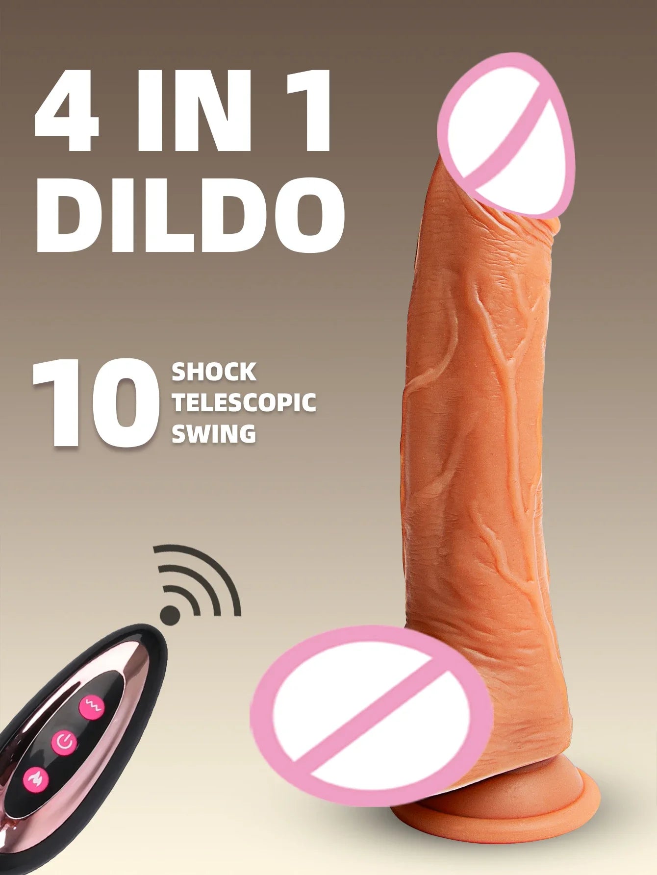 Women Automatic Telescopic Sex Toys Large Realistic Penis Huge Dildo Vibrator Super Big Dick Fake Cock 14.5 inch Long Dildos