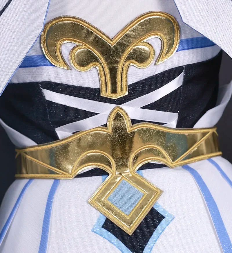 High Qualiy Lumine Cosplay Costume Wig Hair Game Impact Character Traveler for Women Cosplay Anime Events Role Play Dress