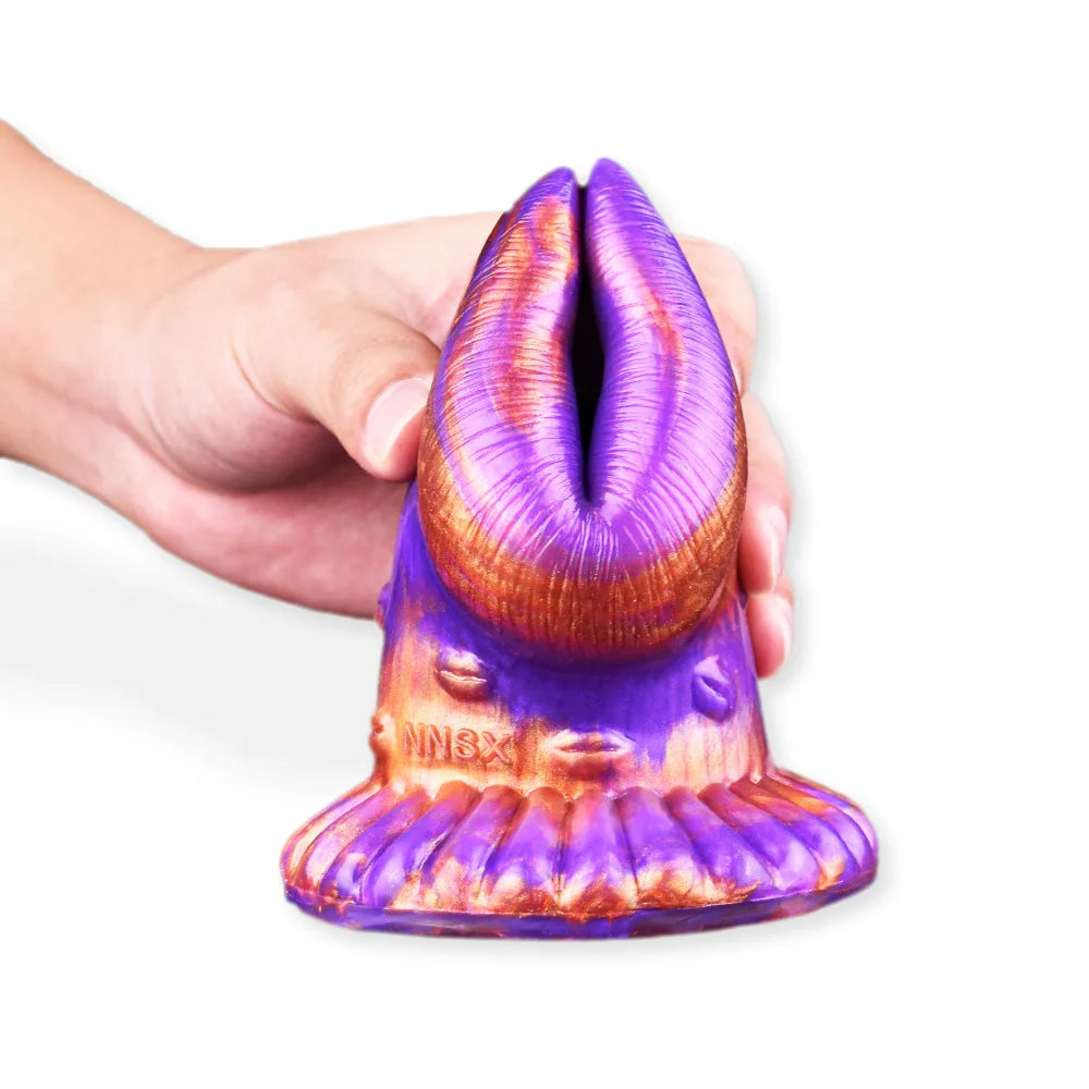 Hollow Anal Plugs for Couples Anal Dilator Silicone Vaginal Stretcher for Female Speculum Peeking for Enema Dialator Anus