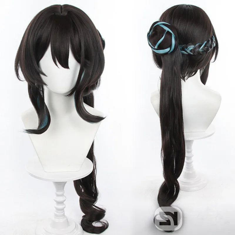 Game Ruan Mei Honkai: Star Rail Armweapons, Pipa, Qin, Broken Iron Cosplay Props Anime Halloween Christmas Party Costumes Wig