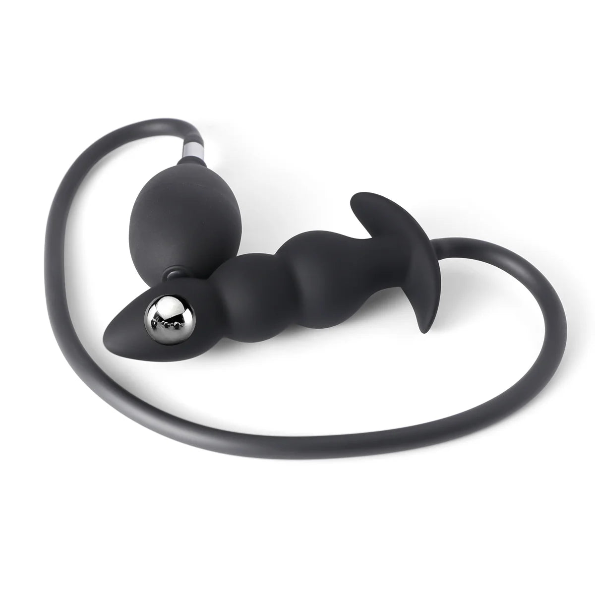 Inflatable Anal Plug Metal Ball Butt Plug Sex Toys For Men Women Huge Anus Ass Butt Dilator Prostate Massager G Spot Stimulator