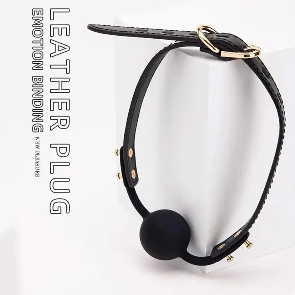 Role-playing Props PU Leather Collar Whip Flirting Mouth plug Handcuffs Sex toys for Women Men Couple Adult Games Sex Toy